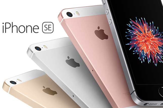 iPhone SE Colours
