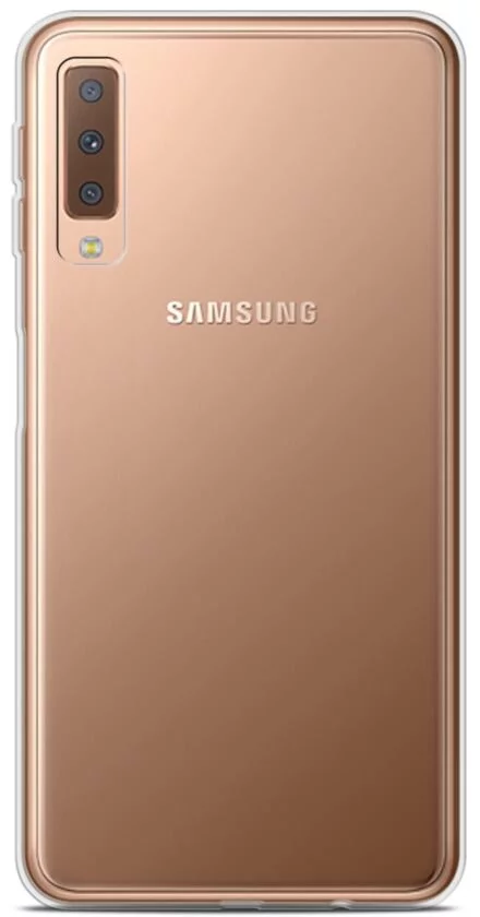 Galaxy A7 2018 Clear Soft Silicone Case