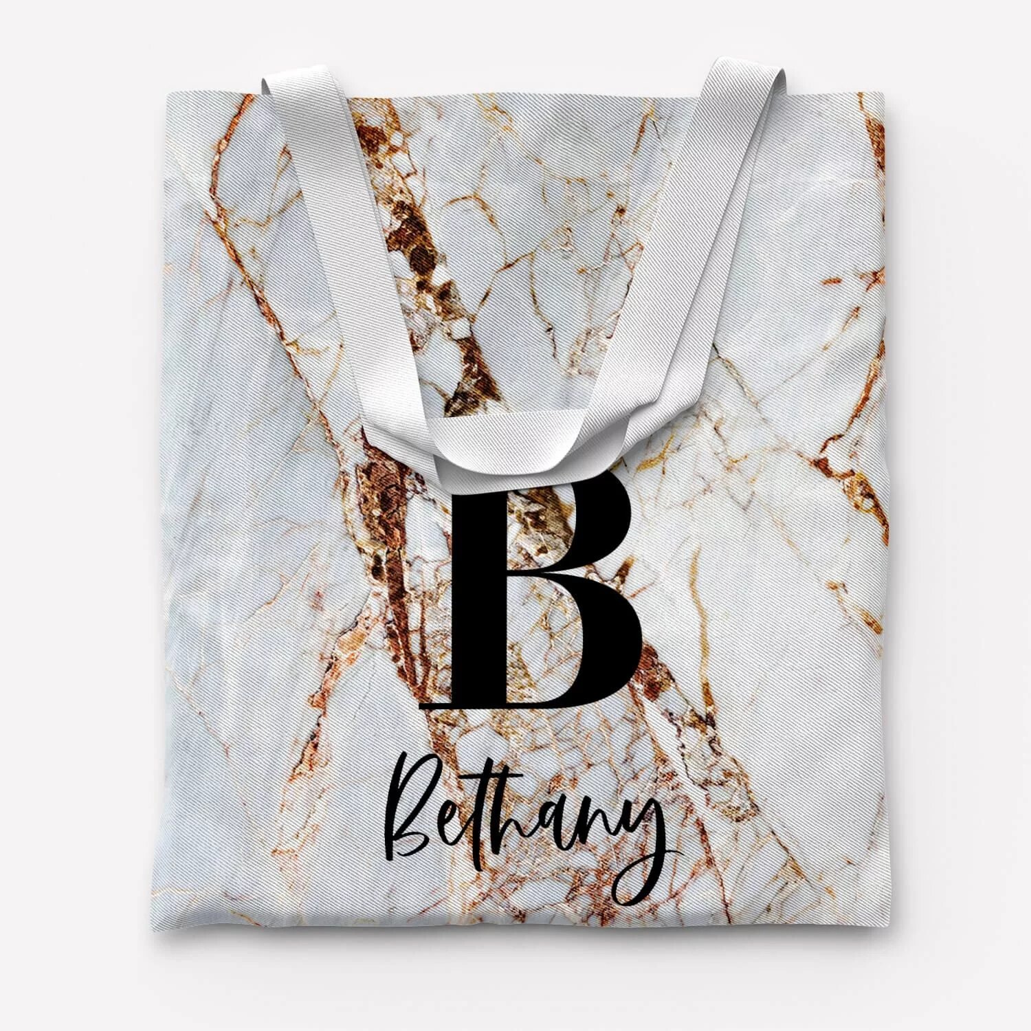 Cotton Canvas Mini Tote Bag