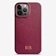 iPhone 13 Pro Max Genuine Leather Monogram Case