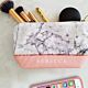 Cotton Canvas Cosmetic Makeup Bag