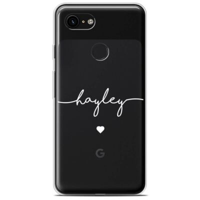 Google Pixel 3a XL Clear Soft Silicone Case