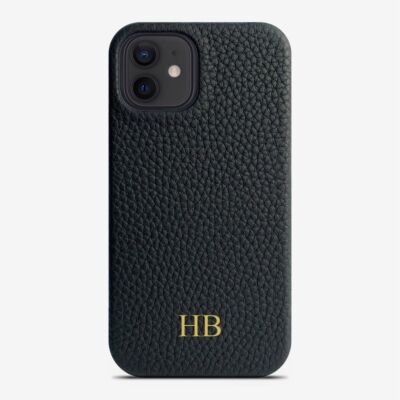 iPhone 12 Mini Genuine Leather Monogram Case