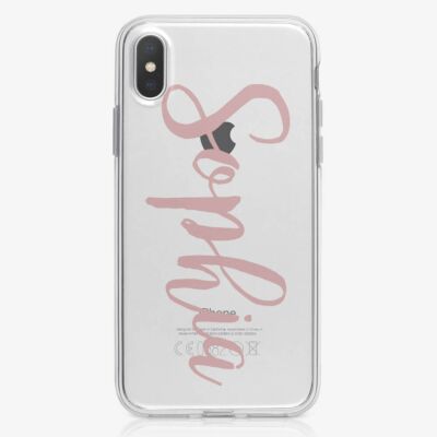 iPhone X Clear Soft Silicone Case