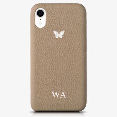 iPhone X Genuine Leather Monogram Case