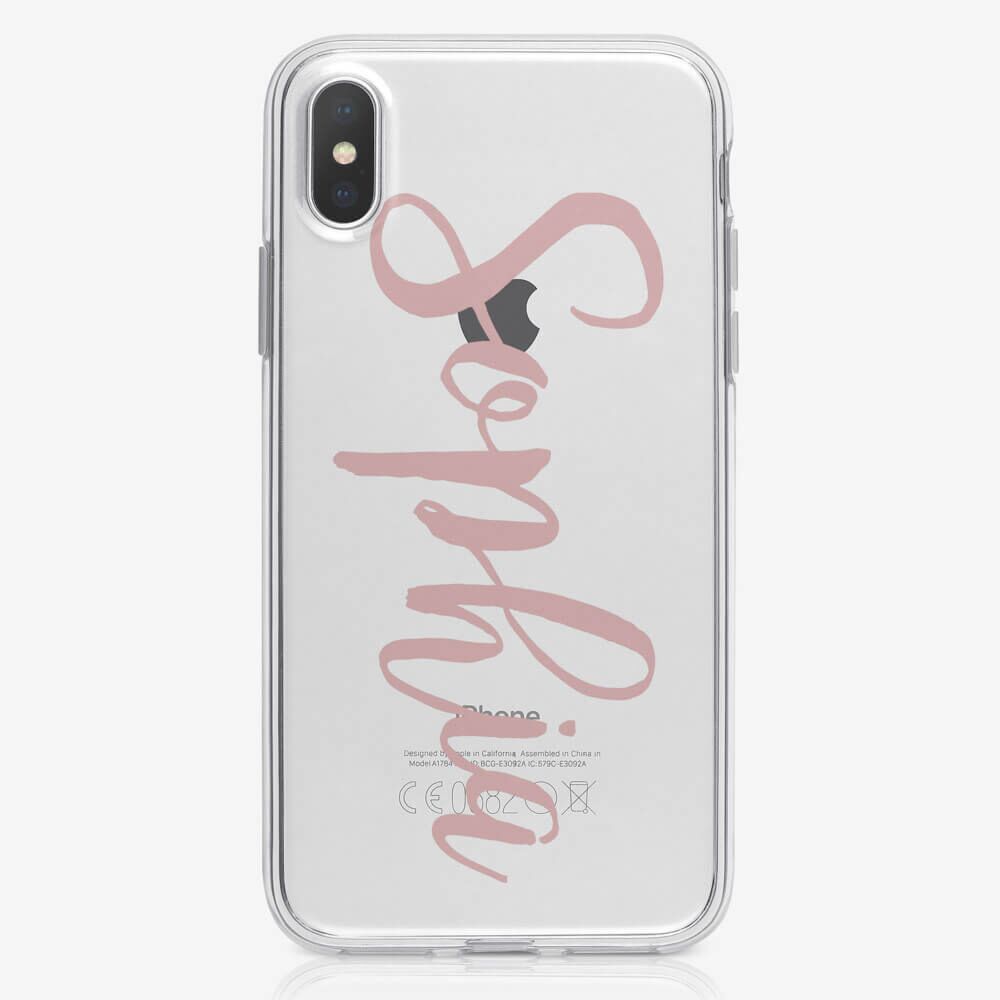 iPhone XS Clear Soft Silicone Case