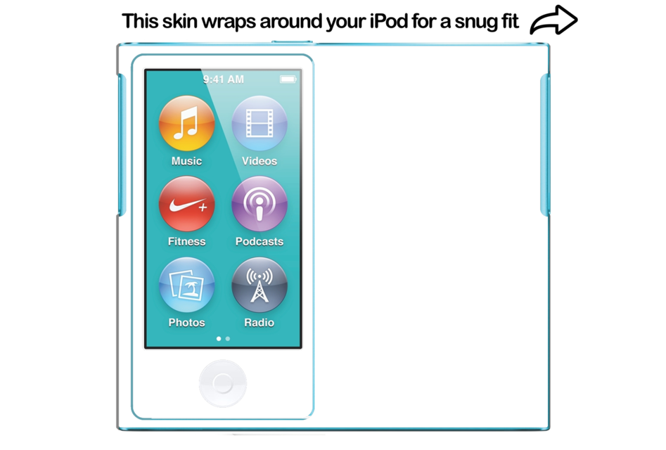 iPod Skins &amp; Stickers | Wrappz