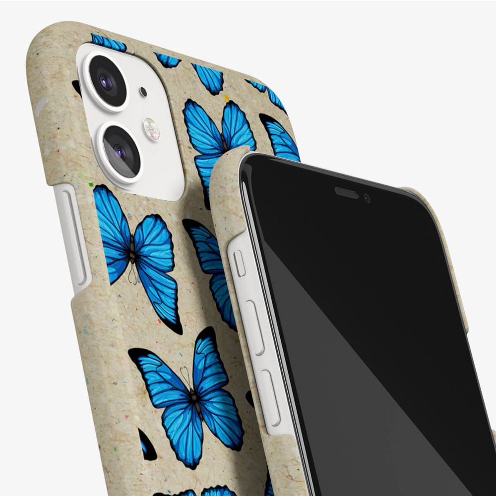 100% Compostable Biodegradable Eco-Friendly Floral Phone Case for