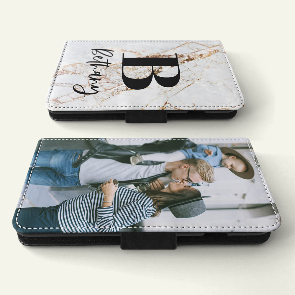 Personalised Flip & Faux Leather Phone Cases