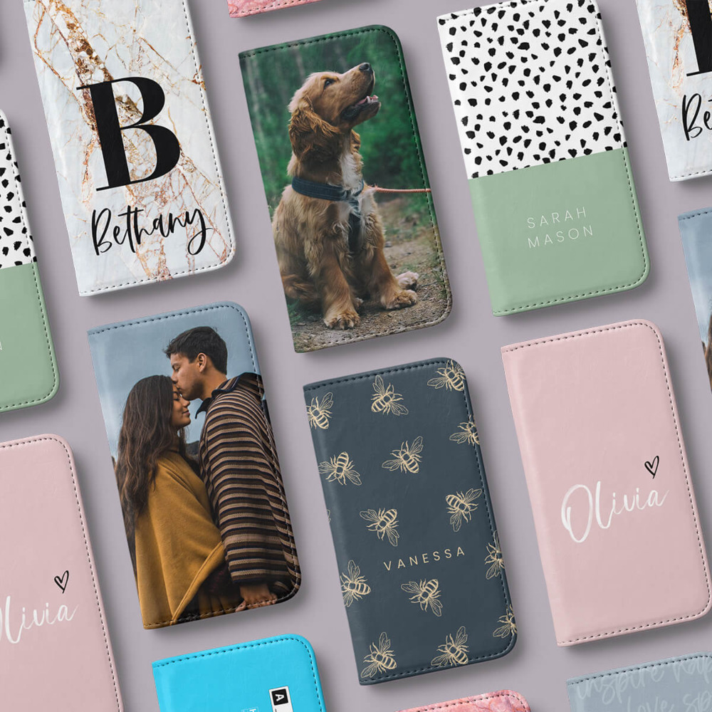 Personalised Premium Wallet Phone Cases