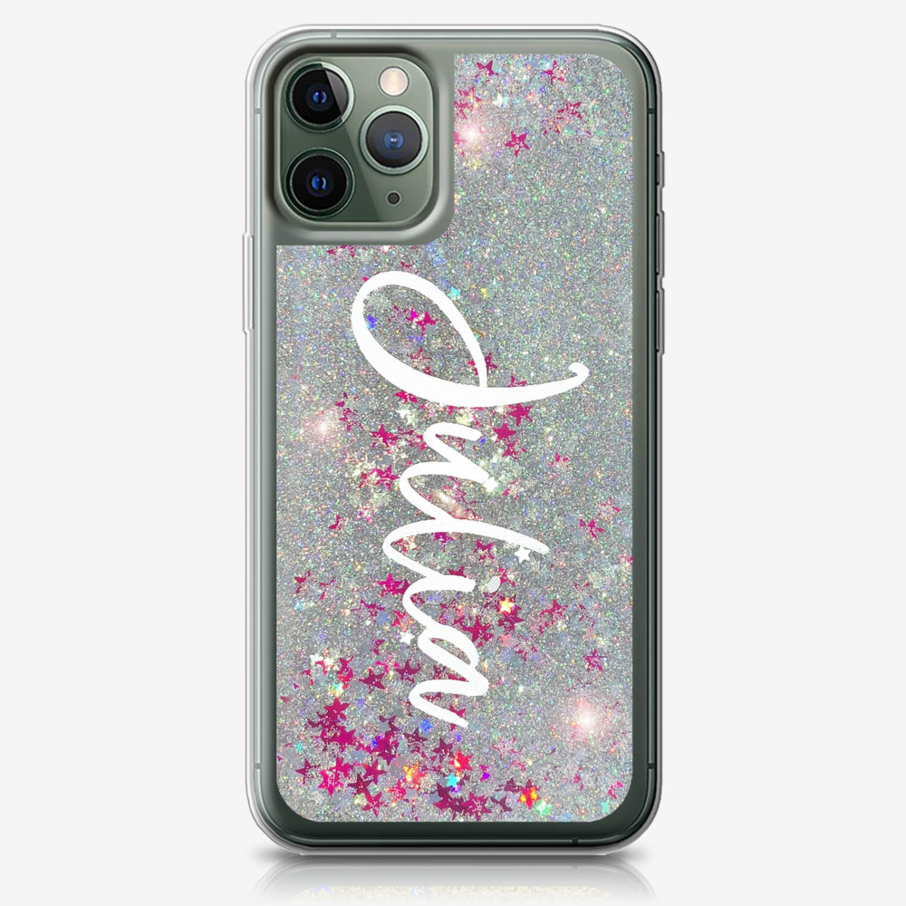 Personalised Glitter Phone Cases