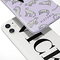 Personalised Clear Phone Cases - 589