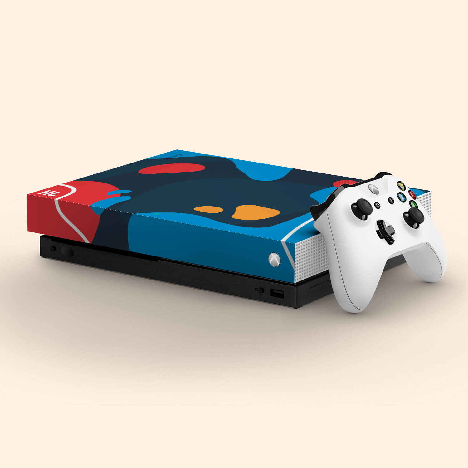 personalised xbox one x console skin wrappz