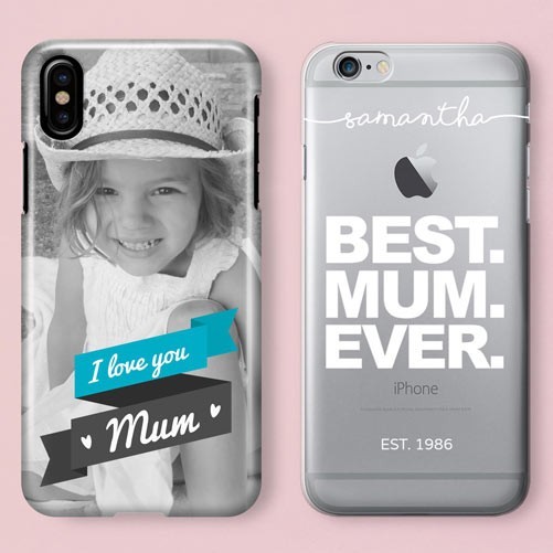 Personalised Clear Hard Phone Cases Personalised Clear Hard Phone Cases