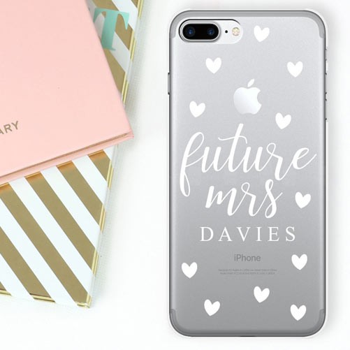 Personalised Clear Gel Phone Cases Personalised Clear Gel Phone Cases