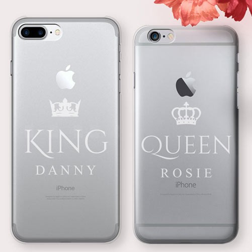 Personalised Clear Gel Phone Cases Personalised Clear Gel Phone Cases