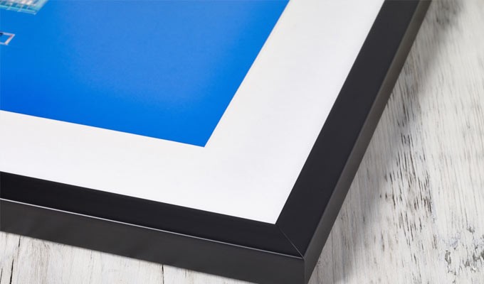 Framed Photo Print Closeup Framed Photo Print Closeup